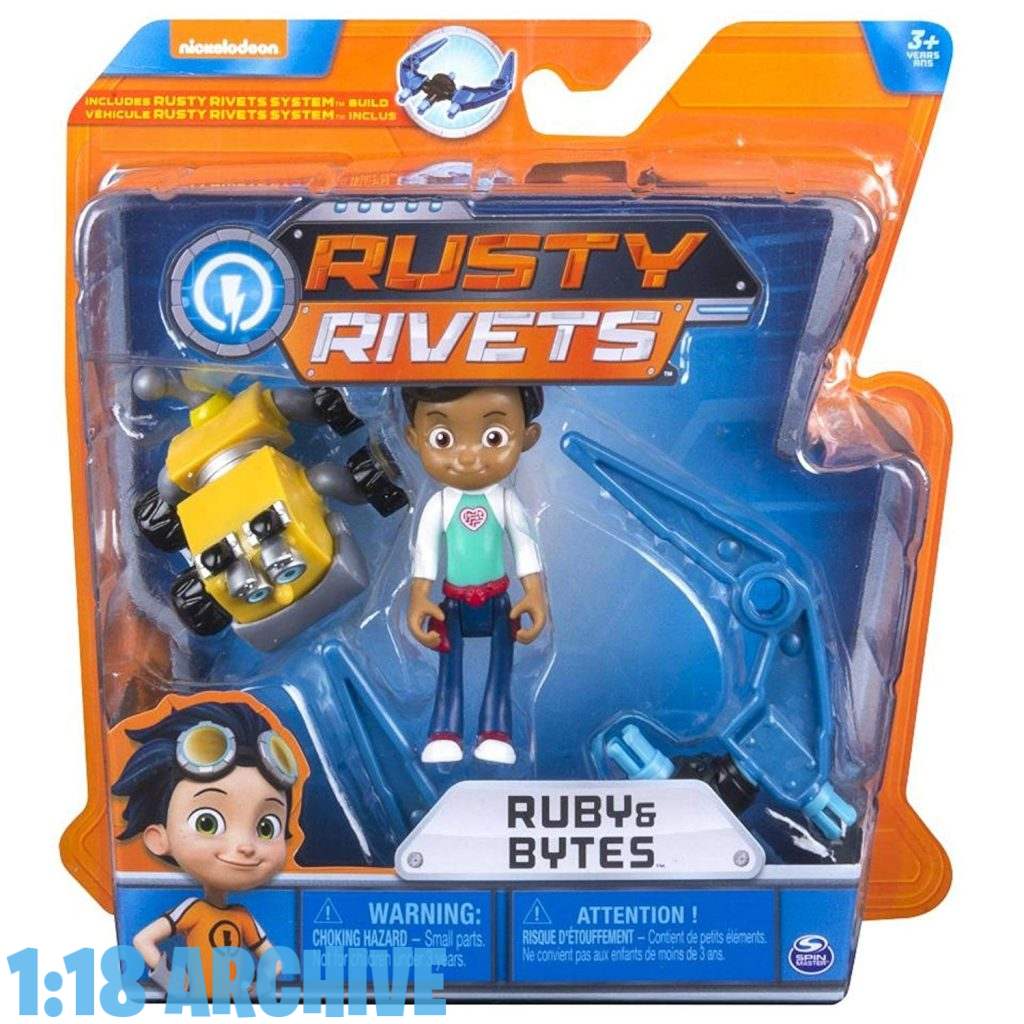 1:18 Action Figure Archive Droid of the Day Reviews Checklist Guide Spin Master Rusty Rivets Bytes