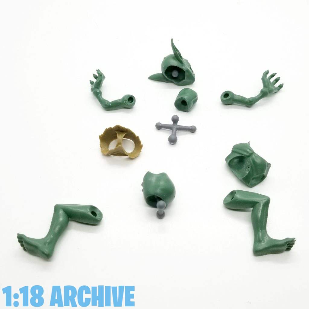 1:18 Action Figure Archive Reviews Checklist Guide Aquamarine WakuWaku Goblin Village Posable Figure Goblin Slayer