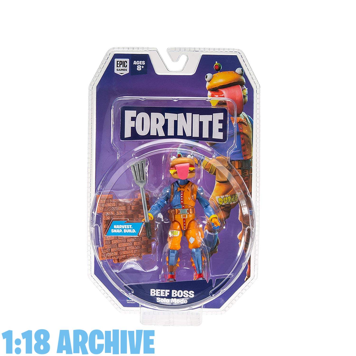 Beef Boss Fortnite Solo Mode by Jazwares 118 Action Figure Archive